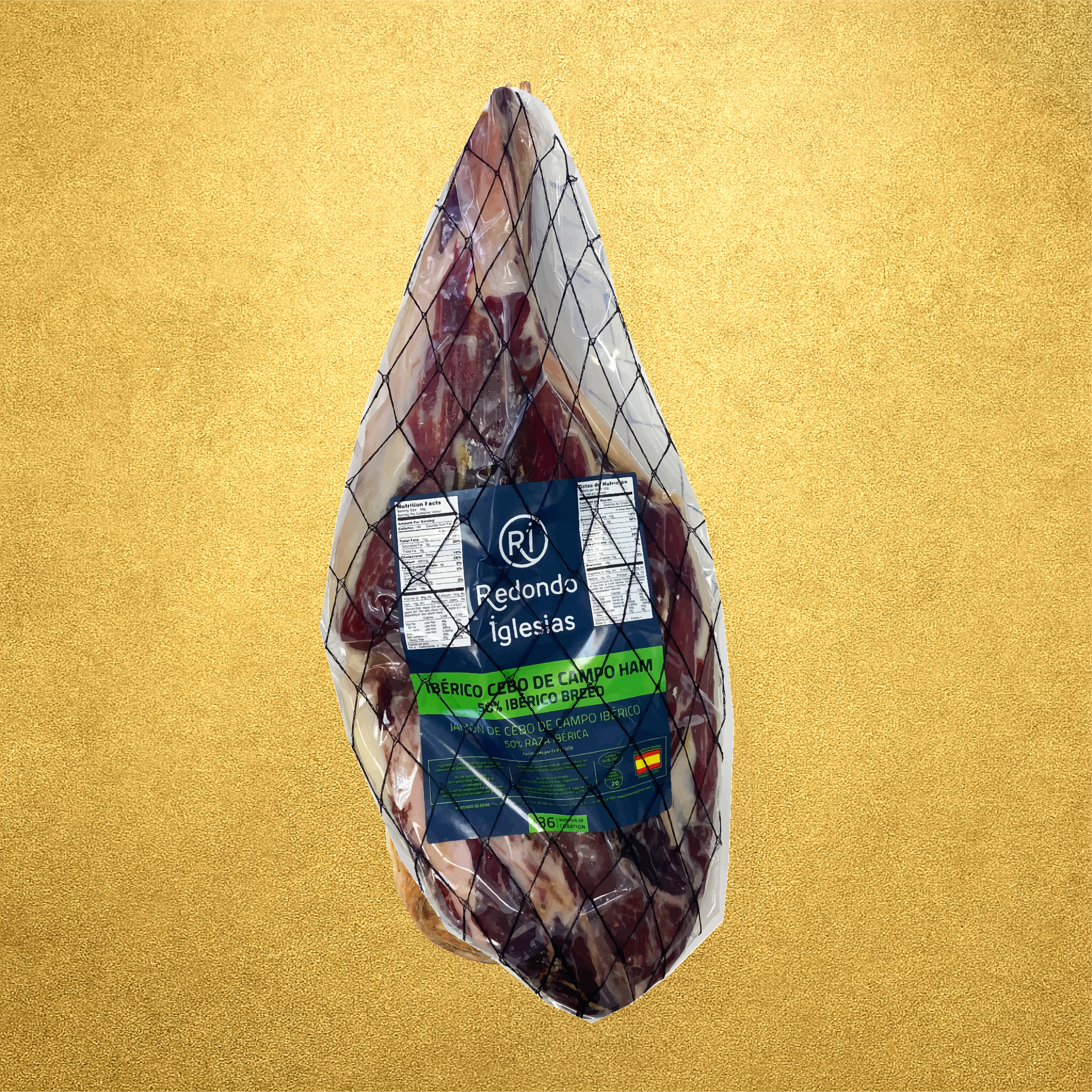 Redondo Iglesias - Wholesale Ham - Iberico Ham Grain-Fed 36 months aged - Boneless1