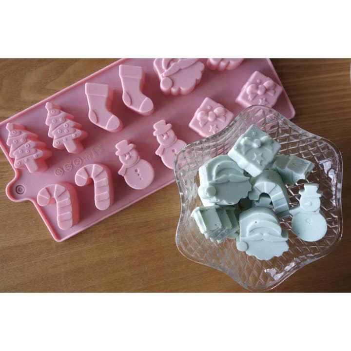 YGM Creations - Wholesale Chocolate/Candy Mold - Holiday & Christmas Silicone Mold Set 3