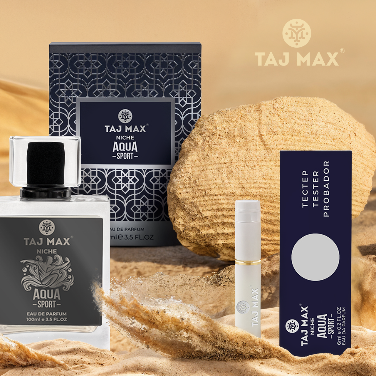 Daspar – wholesale Perfume/eau de toilette – TAJ MAX AQUA SPORT 3.4 OZ Dubai Long-Lasting Perfume 8