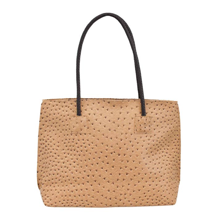 22 Tote - Wholesale Tote Bag - Women's - Lightweight Ostrich Zippered Tote Bag6