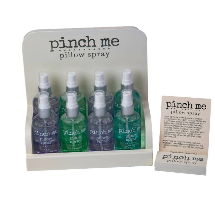Pinch Me Therapy Dough - Wholesale Retailer Display - Beauty & Wellness - Pillow Spray Display