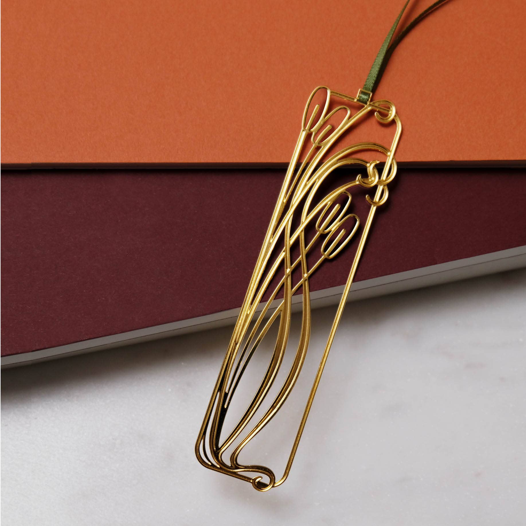 tout simplement - Wholesale Bookmark - Display full of 48 metal bookmarks - art nouveau4