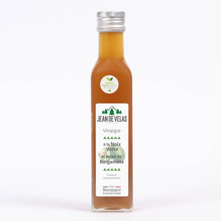 JEAN DE VELAS - Venta al por mayor Vinagre - Vinagre de nuez verde y pulpa de bergamota