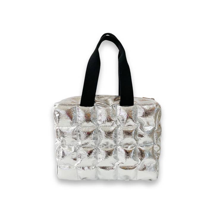 The ButterflyVilla Bags And Accessories - Wholesale Tote Bag - Women's - Moo Puffer Tote2