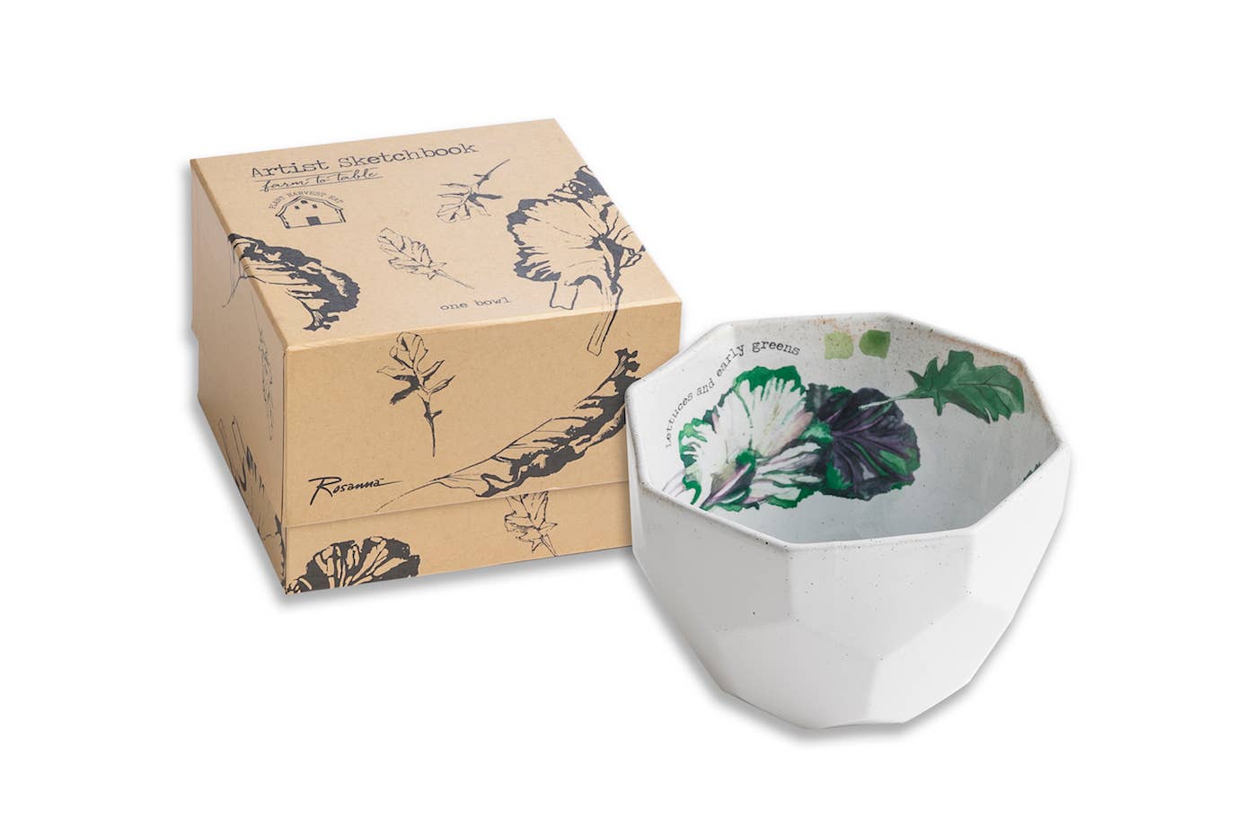 Rosanna - Wholesale Bowl - Farm To Table Bowl Mixed Greens0