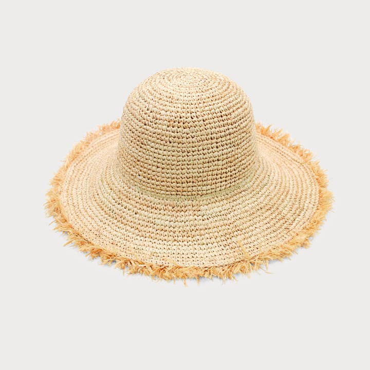 Ace of Something – Engroshandel Bucket hat - Dame – Indra Hæklet Bøllehat i Natur