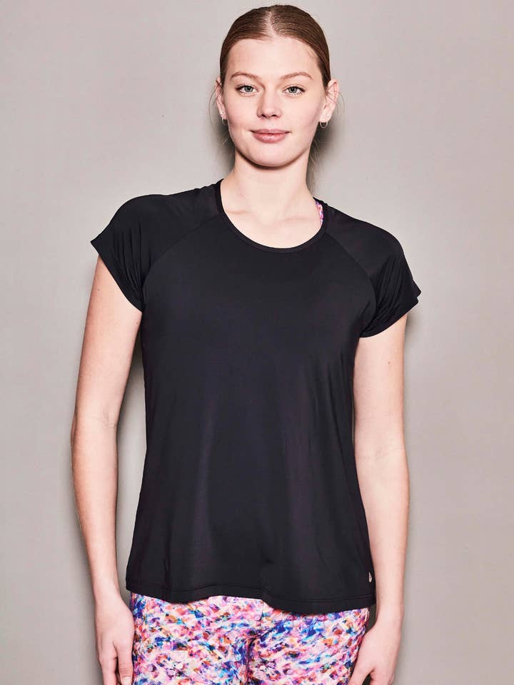Arena Tee - Black for wholesale by runfastergear