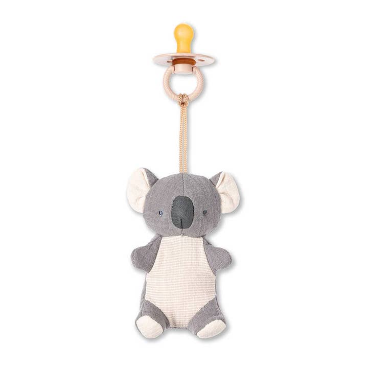 Itzy Ritzy Canada - Wholesale Pacifier - Baby - *New Options* Bitzy Pal Natural Rubber Pacifier & Plush11