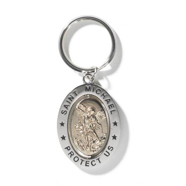Revolv Key Ring-St Michael 6Pk for wholesale by Christian Brands Catholic