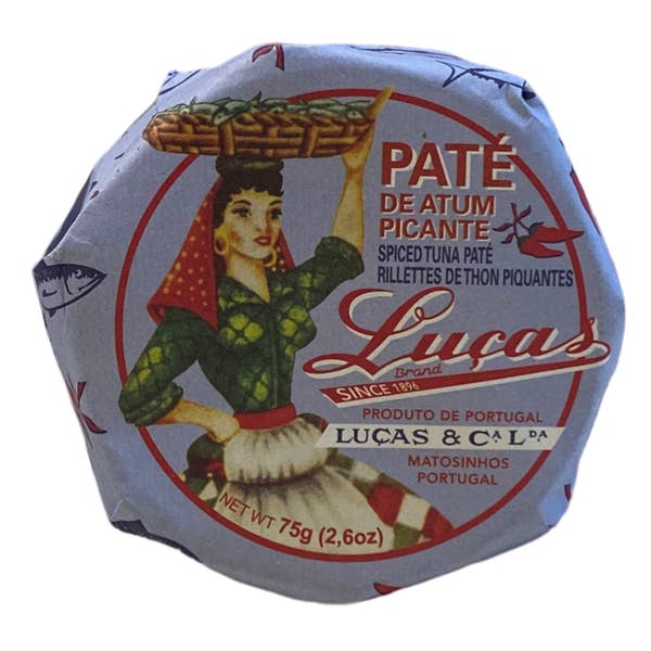 Luças Spiced Tuna Paté for wholesale by Portugalia Imports