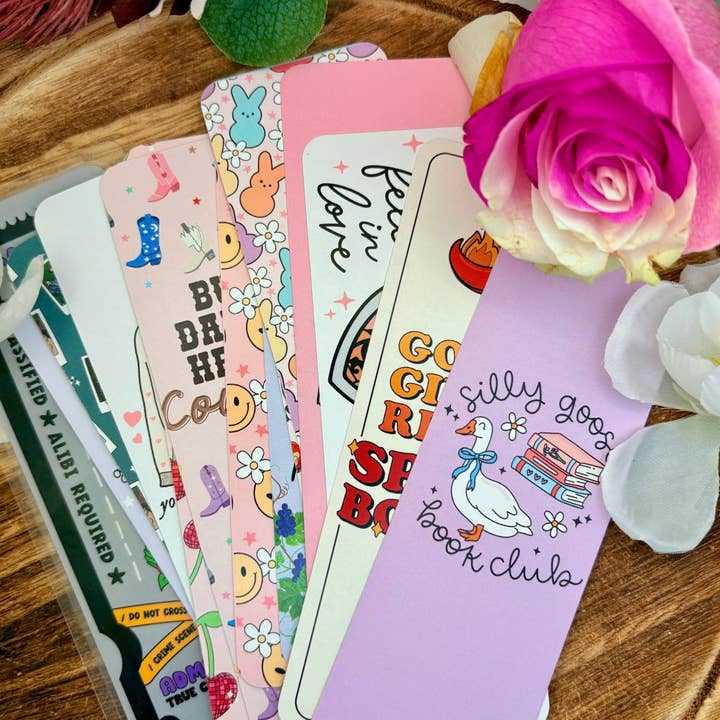 Awfullynerdy.co - Wholesale Bookmark - Gilmore Girls Book Club Dual-Sided Cardstock Bookmark
