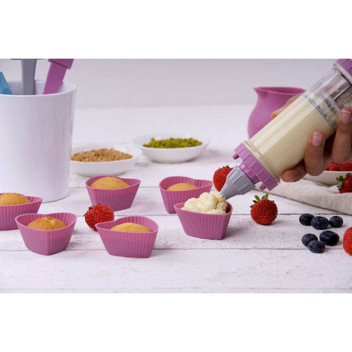 Zenker - Wholesale Decorating Tool - Pastry Syringe with 6 Tips12