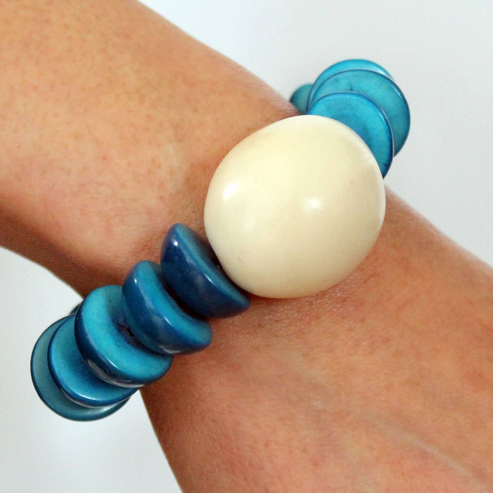 Muichic Natural Jewelry – wholesale Beaded bracelet – Seed Tagua Bracelet Handmade Fairtrade1