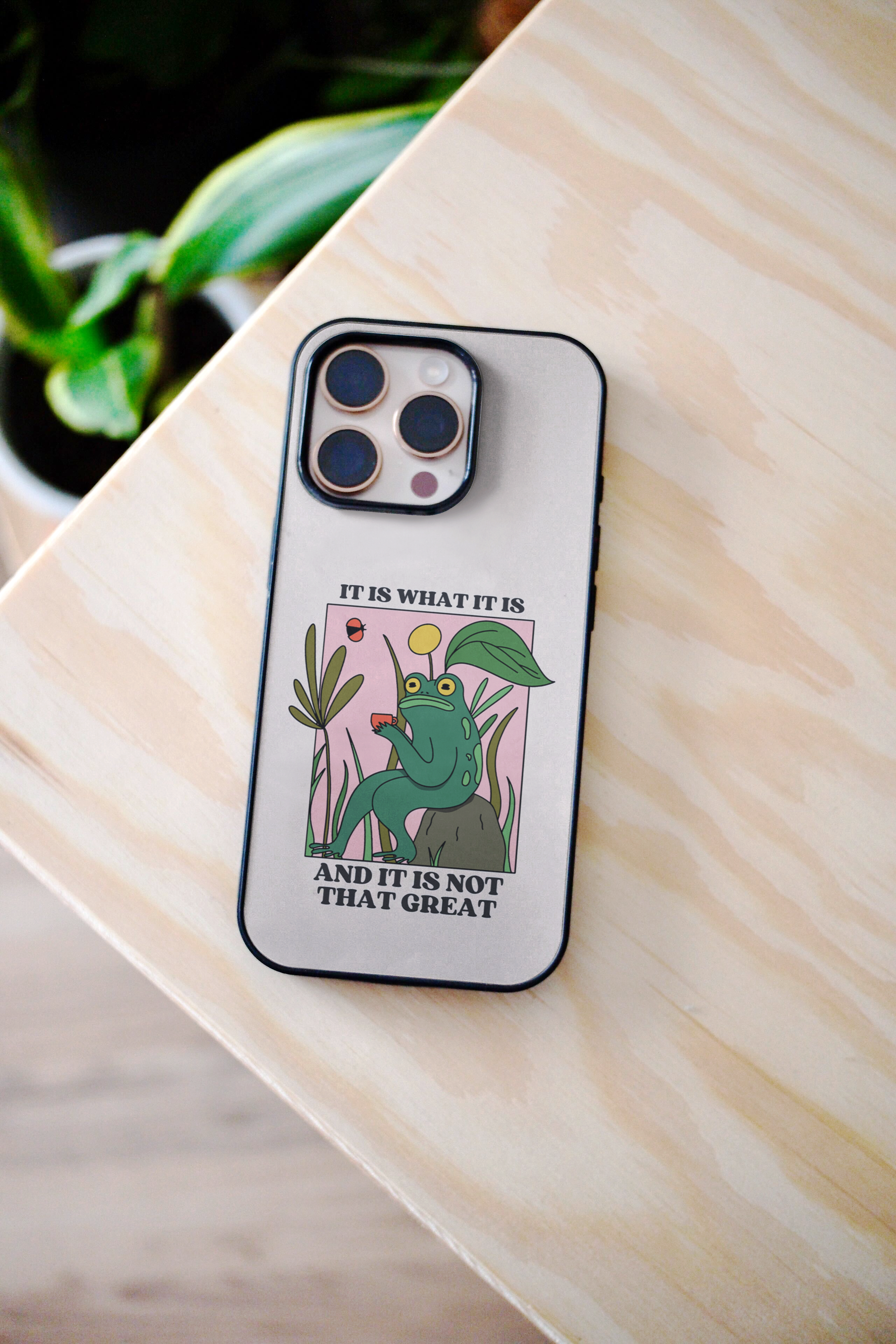 Wisdom and Wonder Designs – wholesale Phone case – Women’s – It Is What It Is | Phone Case3