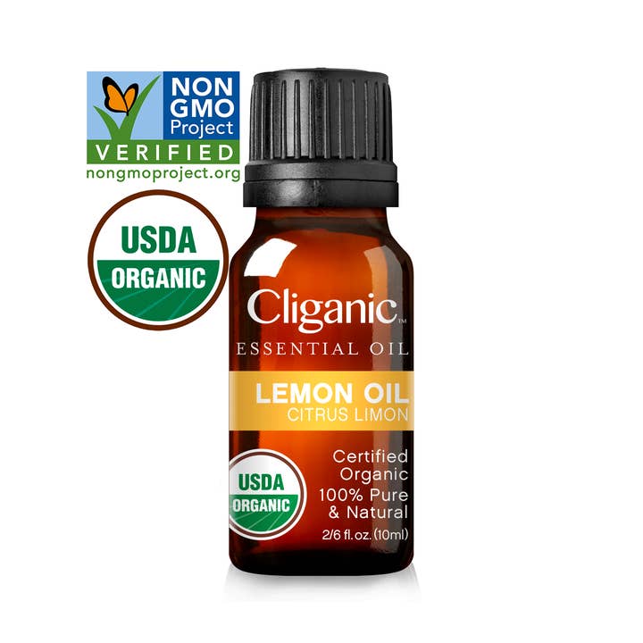 Cliganic - Wholesale Essential Oil - Essential Oils Singles - Organic Lemon Oil
