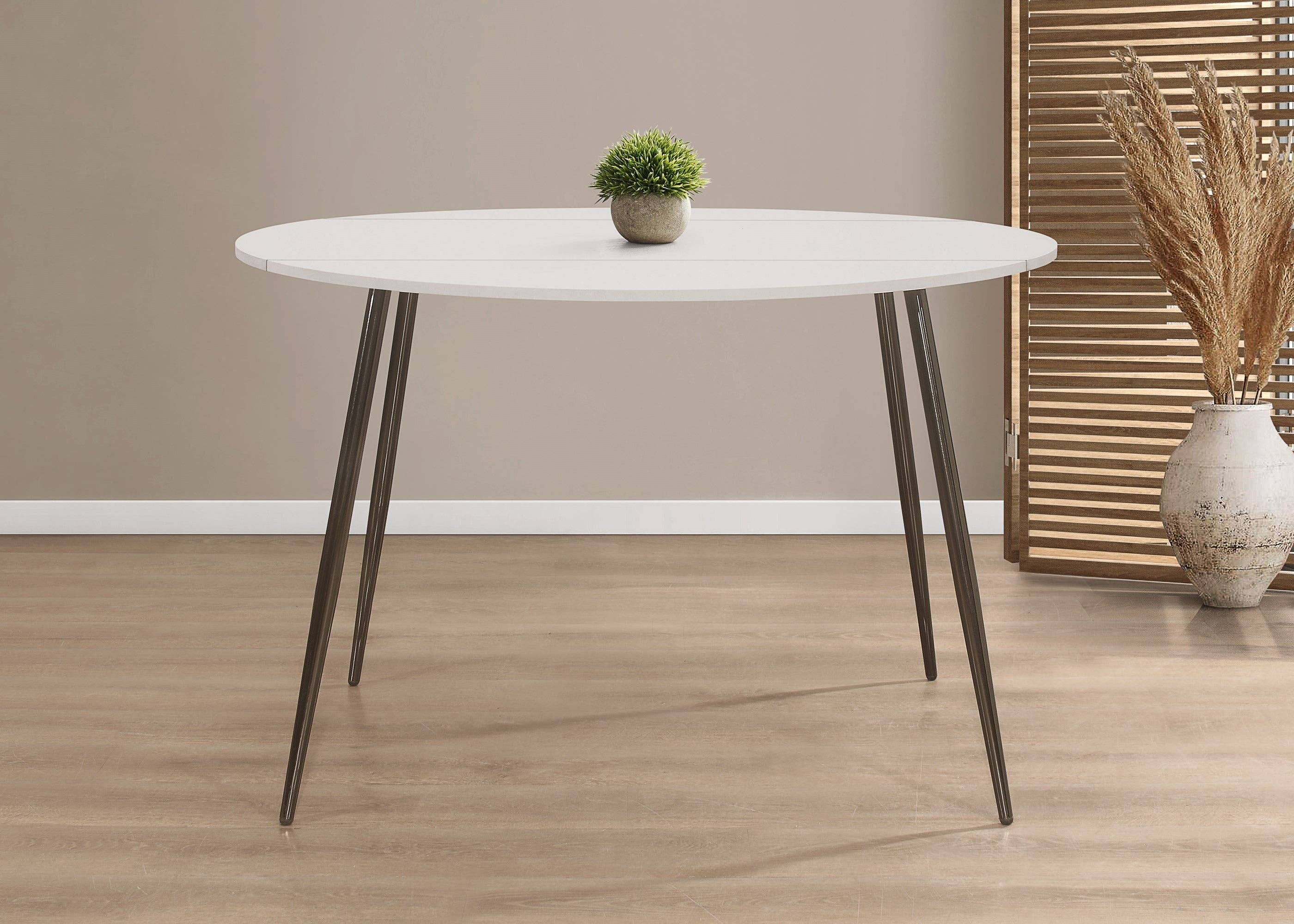 Home Design - Wholesale Side Table - Home Design Lattice Dining Table, White0