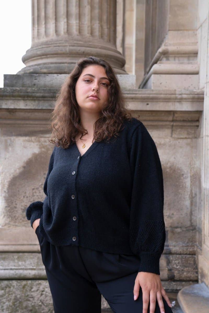 BELLA BLUE - Vendita all'ingrosso Cardigan - Donna - Cardigan in lana e cotone - PU-17