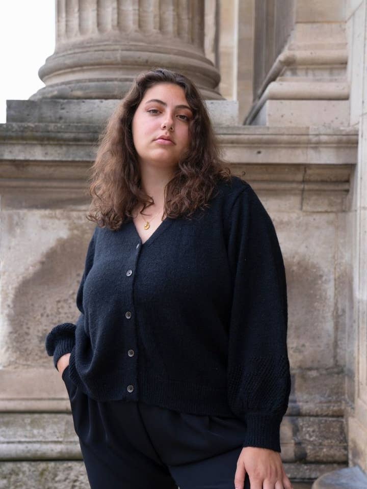 BELLA BLUE - Vendita all'ingrosso Cardigan - Donna - Cardigan in lana e cotone - PU-17