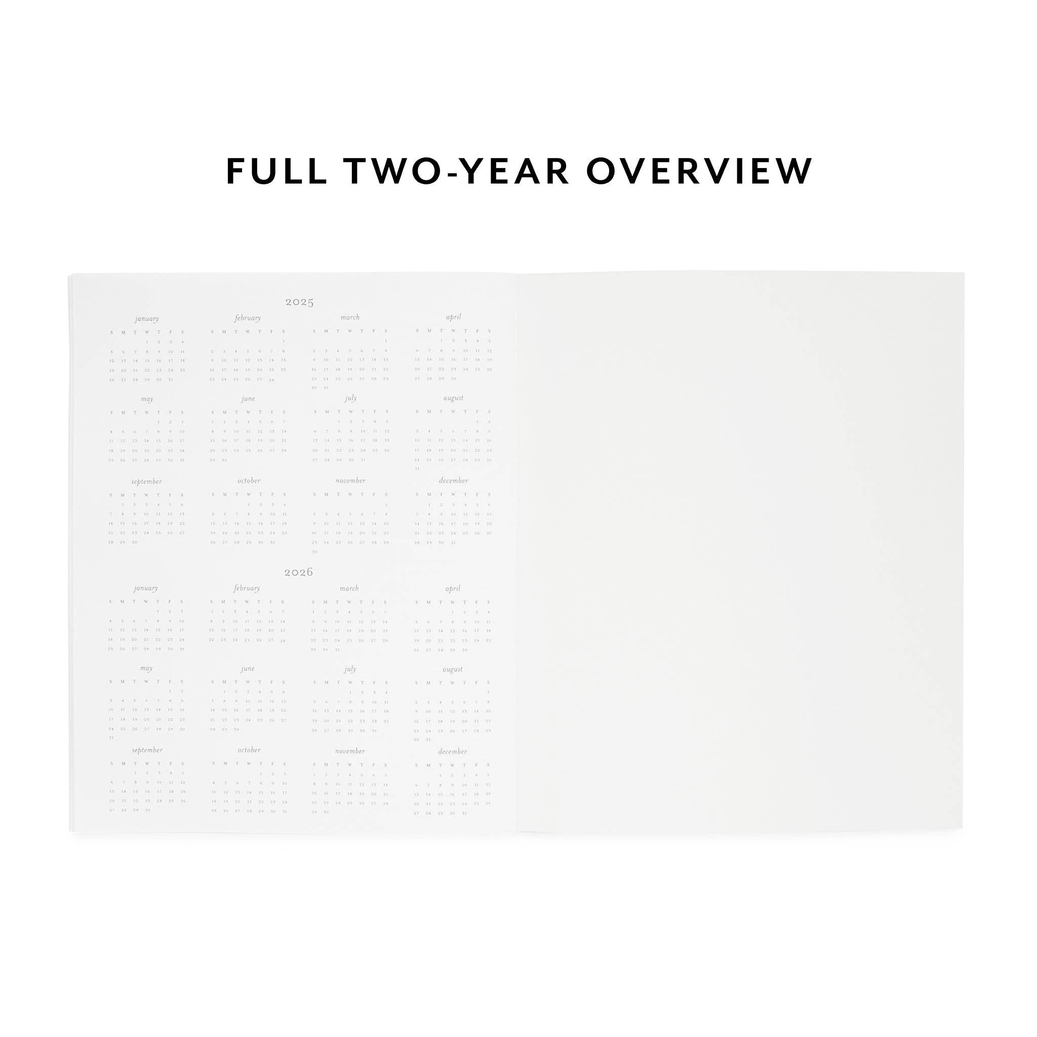 Sugar Paper - Wholesale Planner - 2026 Blush Monthly Planner3