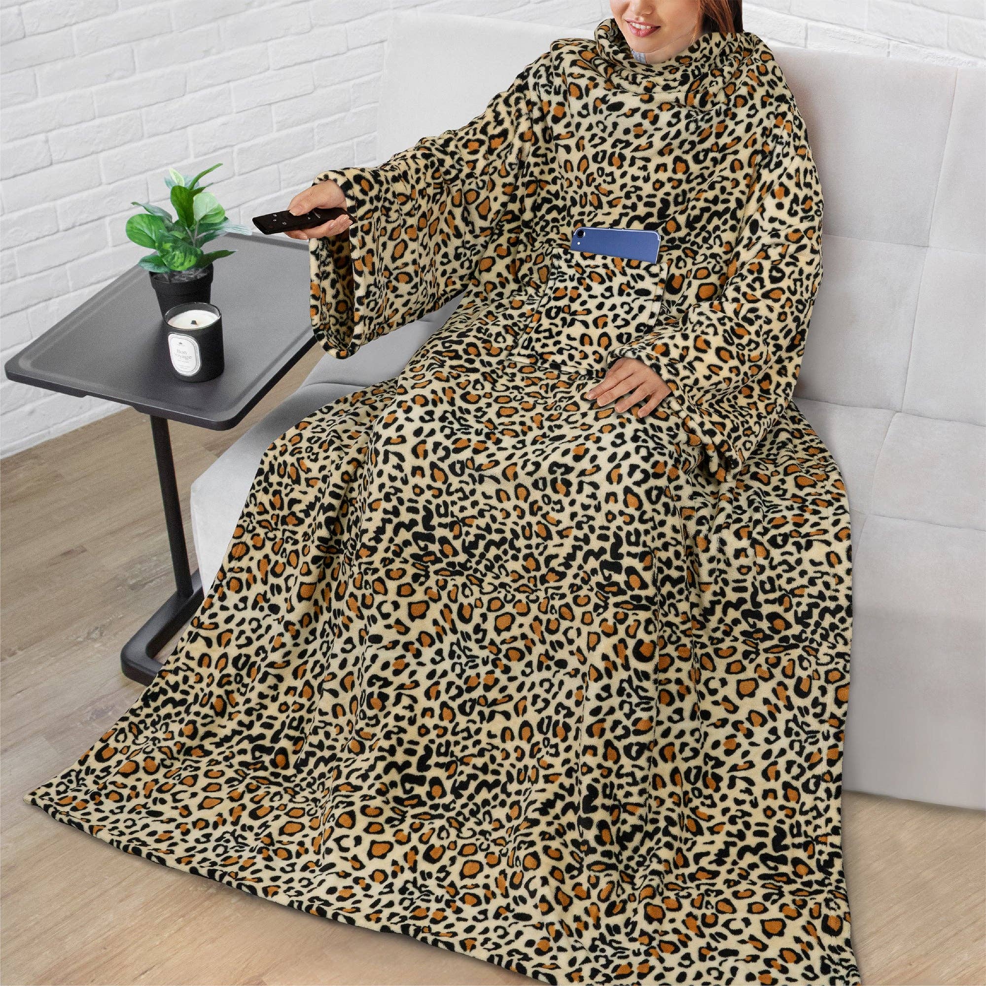 Pavilia - Vendita all'ingrosso Plaid - Coperta con maniche - Tasca applicata4