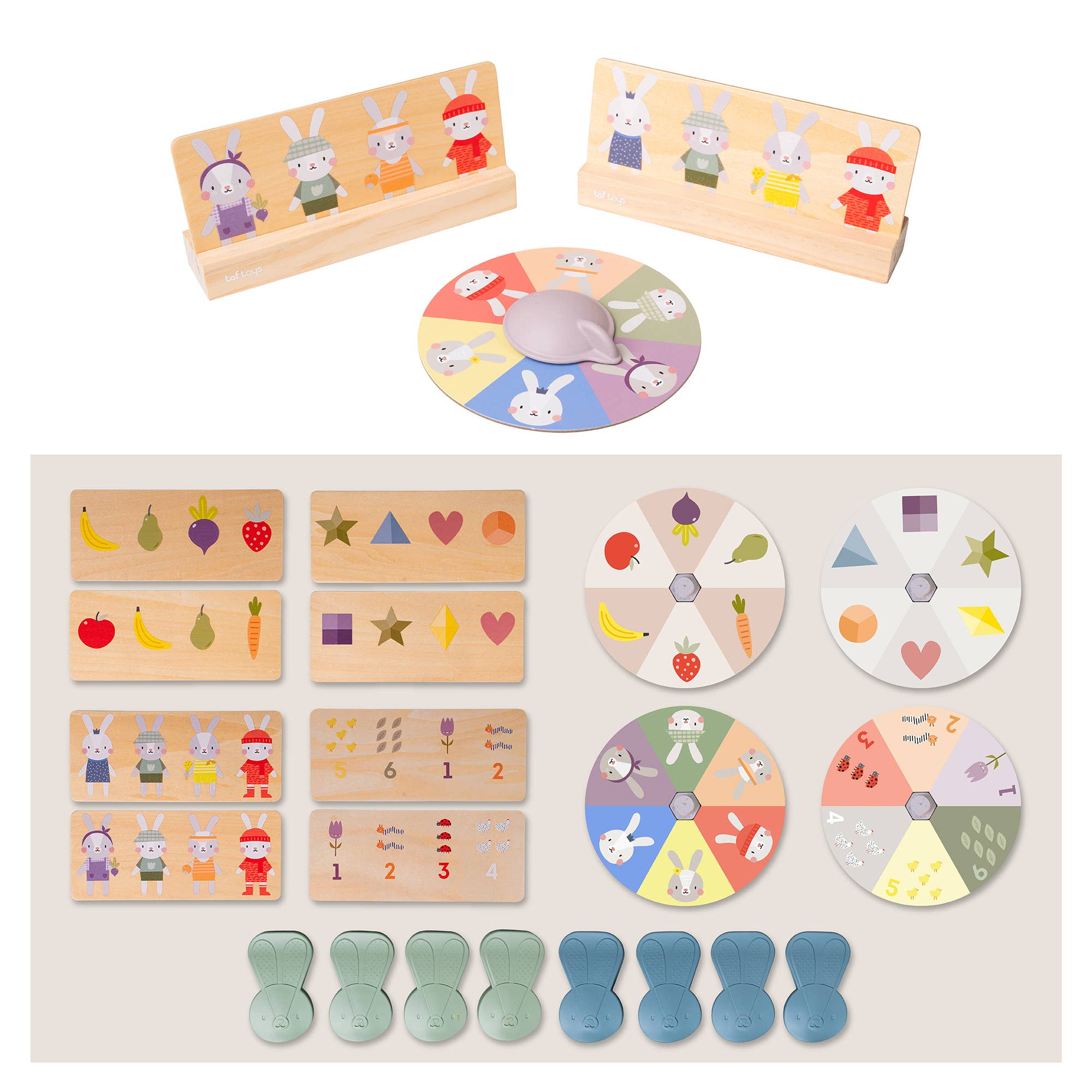 Taf Toys – wholesale Board game – Taf Toys My 1st Bunny Bingo0