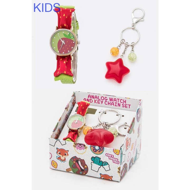 Juego de llavero para niños Strawberry Kids para venta al por mayor de Paperdoll