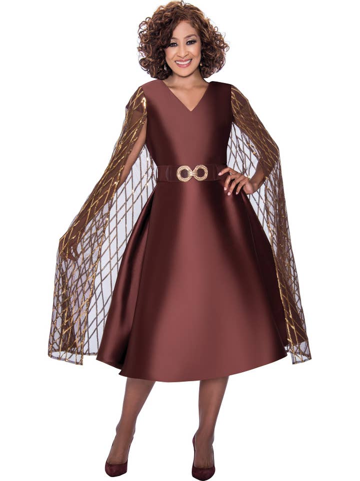 DCC309261 Dress by Dorinda Clark Cole DCC Rose Collection for wholesale by Divine Apparel Designs