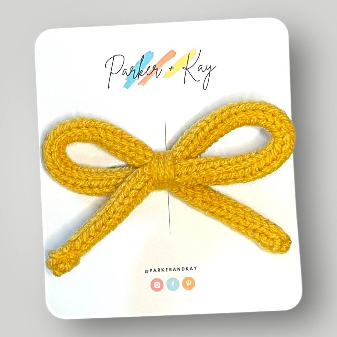 Parker and Kay Collective - Wholesale Hair Bow - Kids - Crocheted Hair Bows26