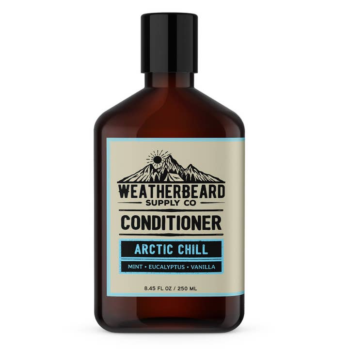 Arctic Chill Beard Conditioner - Mint, Eucalyptus, Vanilla for wholesale by Weatherbeard | Beard Oils, Balms, Butters, & Cologne For Men