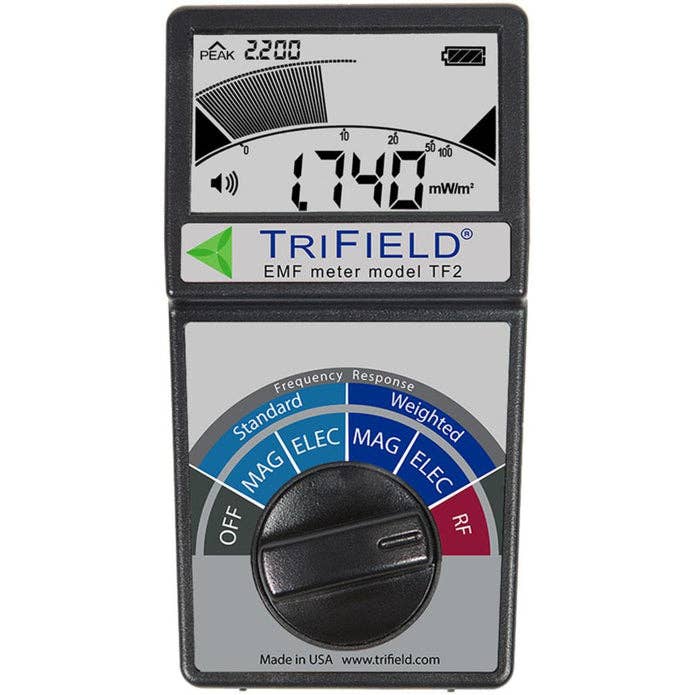 EMR Shielding Solutions Inc. - Wholesale Small/Handheld Appliance - TriField EMF Meter Model TF21