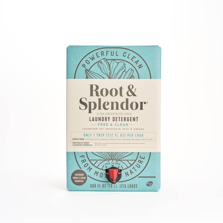 Root and Splendor - Wholesale Liquid Laundry Detergent - Bulk Laundry Detergent 4