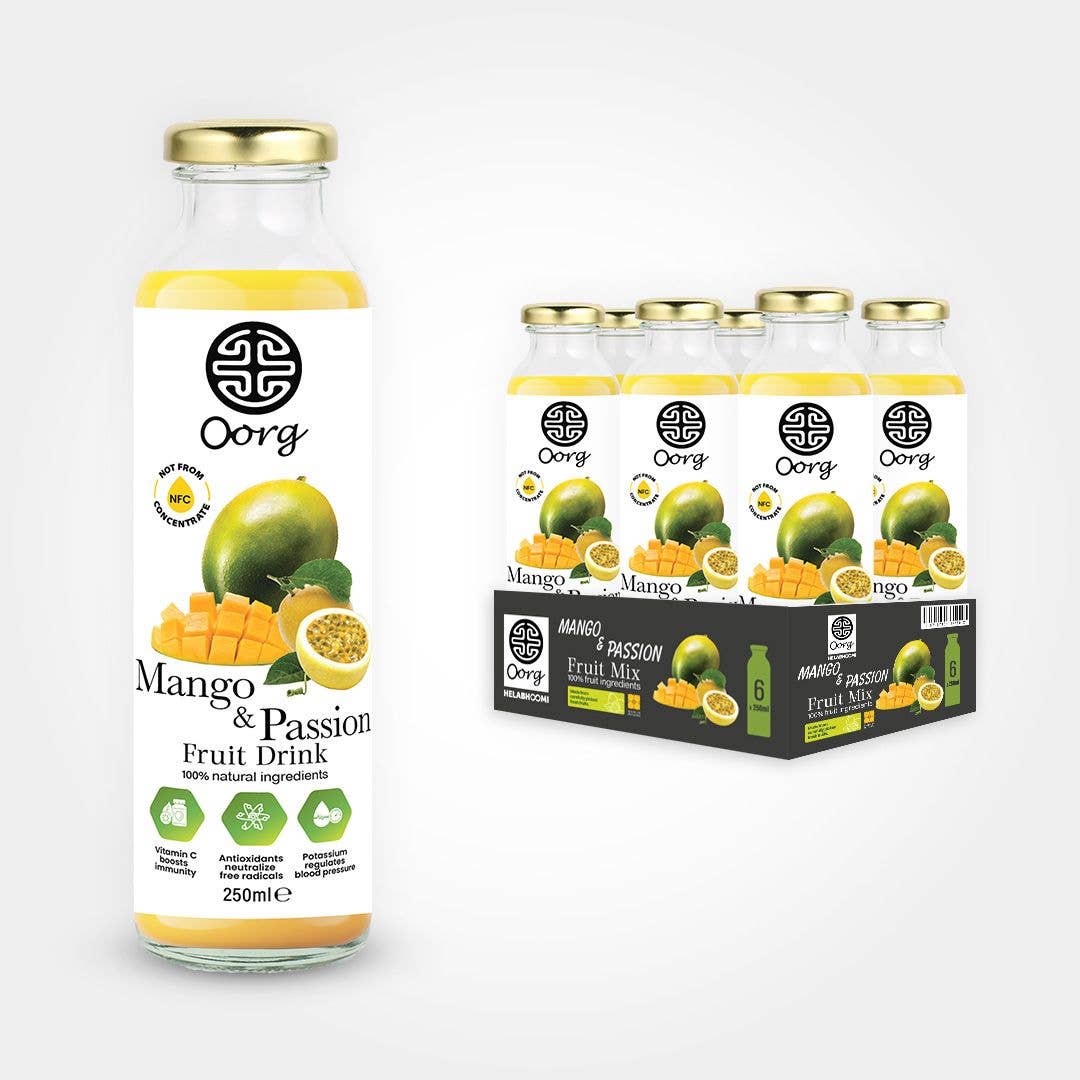 OORG – wholesale Wellness juice/tonic – OORG Natural Mango & Passionfruit Juice1