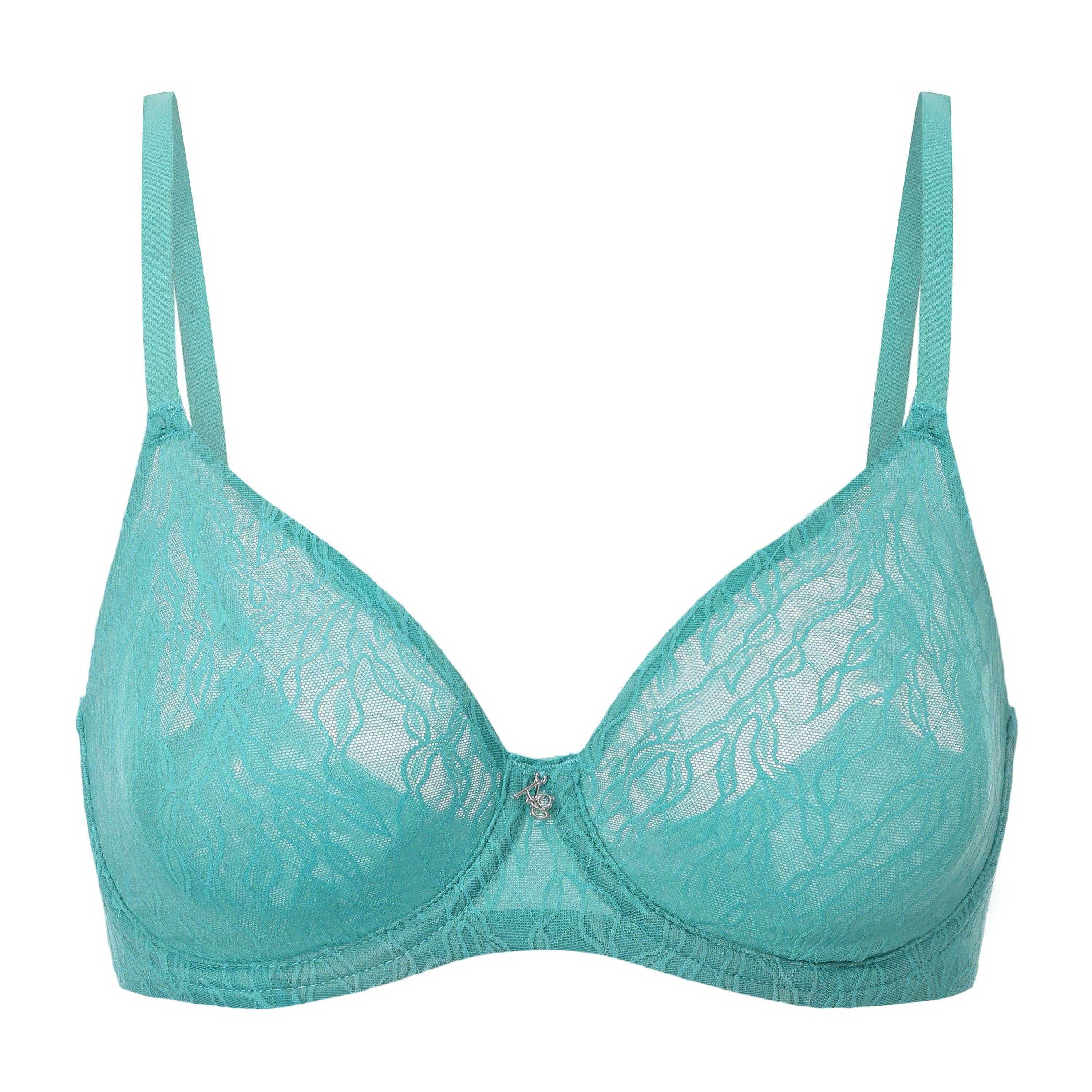 Amour d'Agnette - Wholesale Bra - Women's - Julie Molded Lace & Mesh T-Shirt Bra0