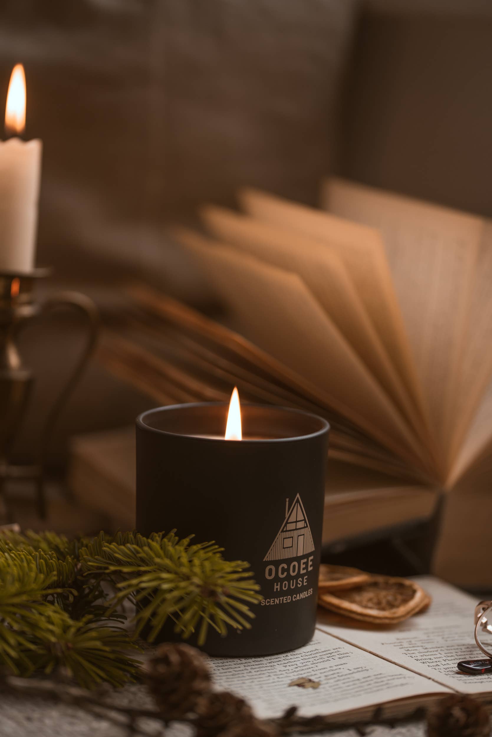 Ocoee House – wholesale Jar/filled candle – Wild Forest, Organic & Vegan Scented Candle | Ocoee House12