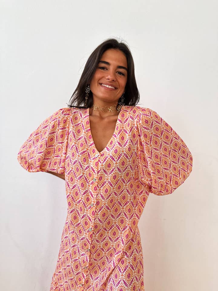 Abito rosa Mica per la vendita all'ingrosso da parte di MindTraveler