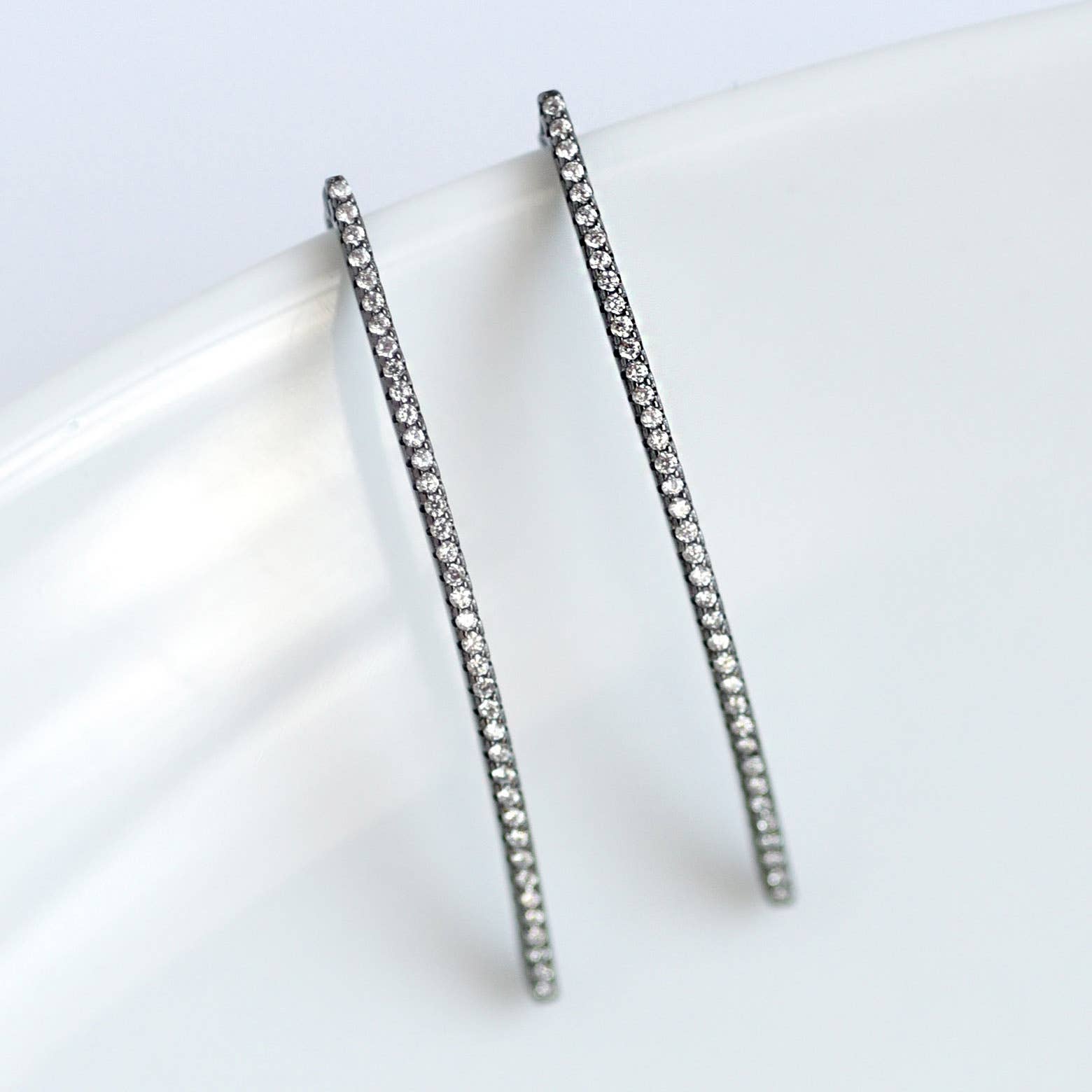 FELIX Z DESIGNS - Wholesale Dangle Earrings - CZ Wire Threader Earring5