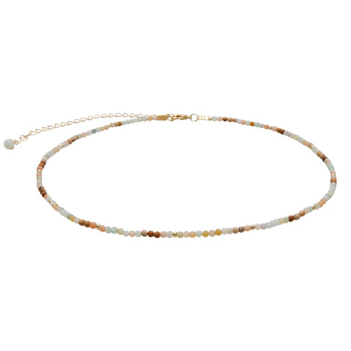 Lotus and Luna - Wholesale Beaded/Pearl Necklace - Peacemaker 2mm Healing Necklace0