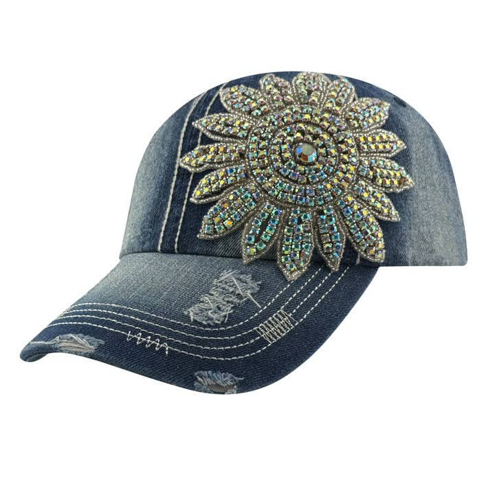 Vintage grote kristallen bloem voor wholesale door The Alabama Girl