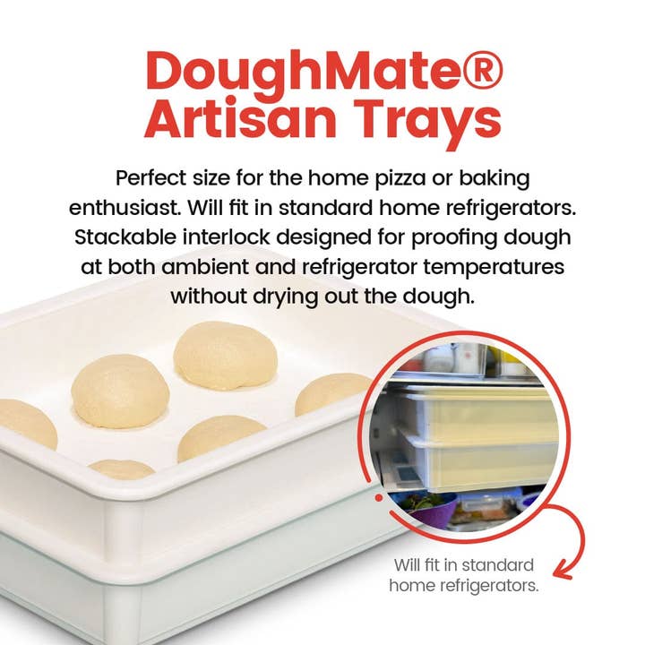 Prepa Pizza - Wholesale Bread tin - DoughMate Artisan Dough Tray Kit3