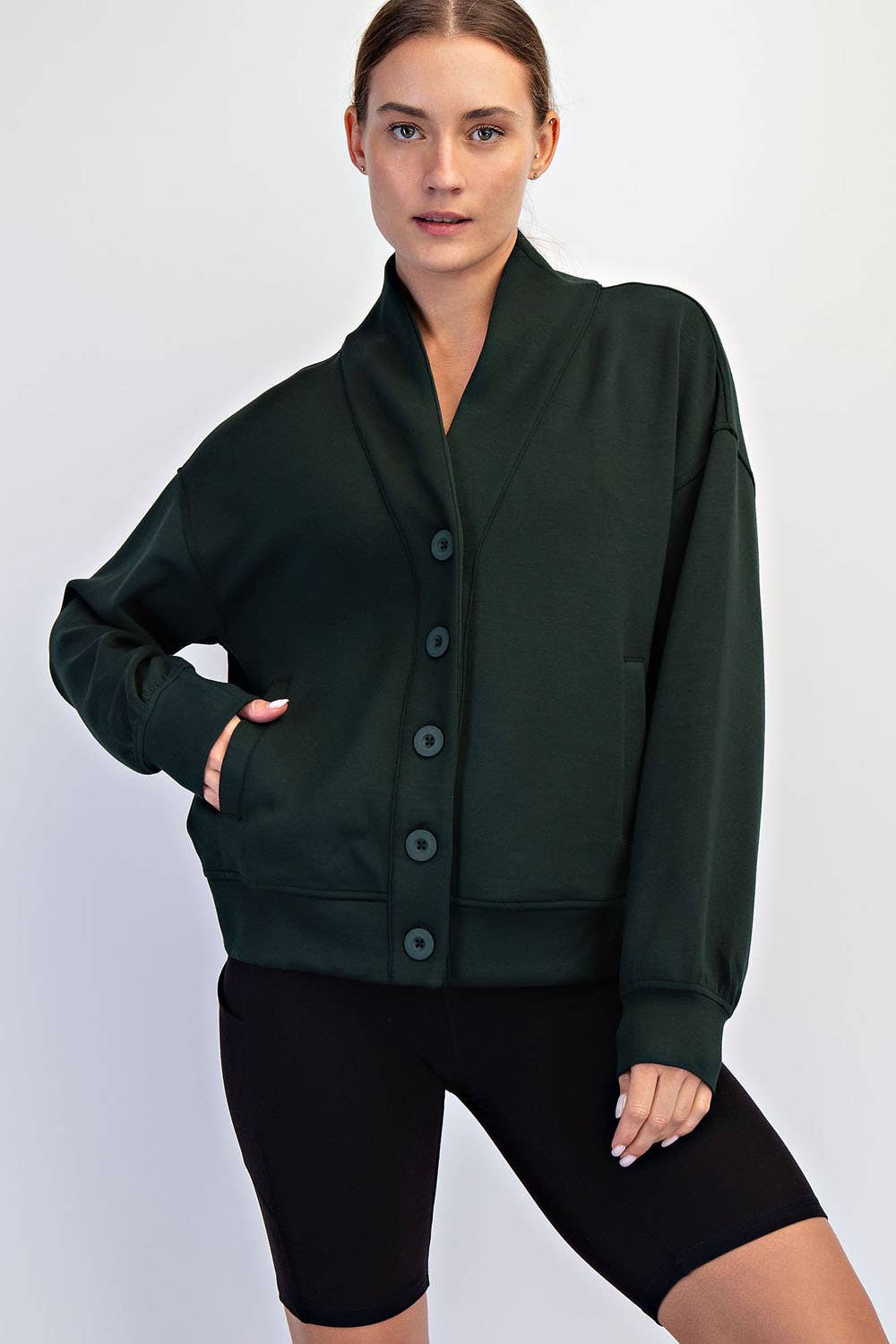 Rae Mode - Wholesale Lounge Top - Women's - MODAL POLY CARDI20