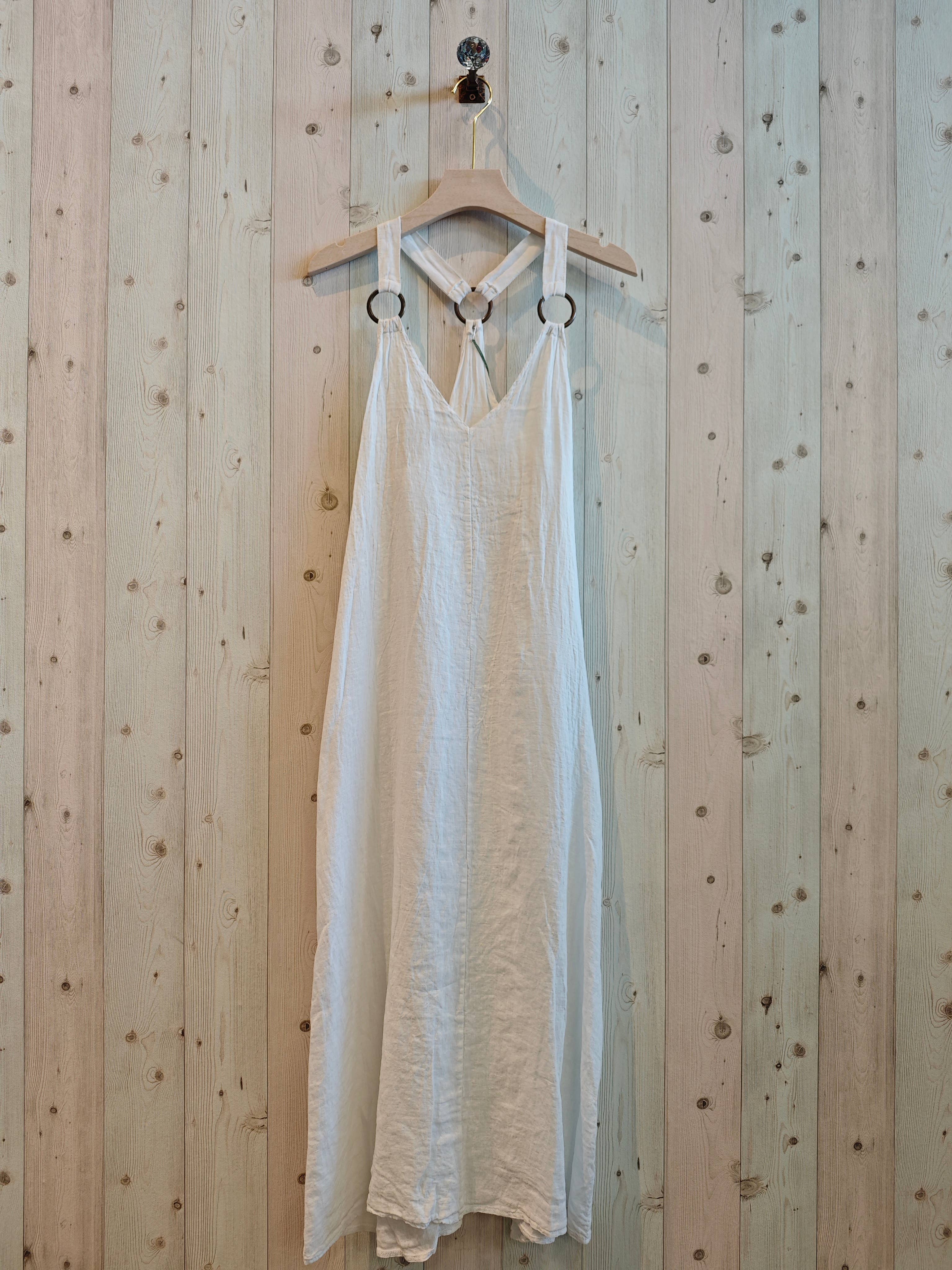 Linen & More - Wholesale Dress - Women's - REF 16857 LONG STRAP DRESS 100% LINEN9