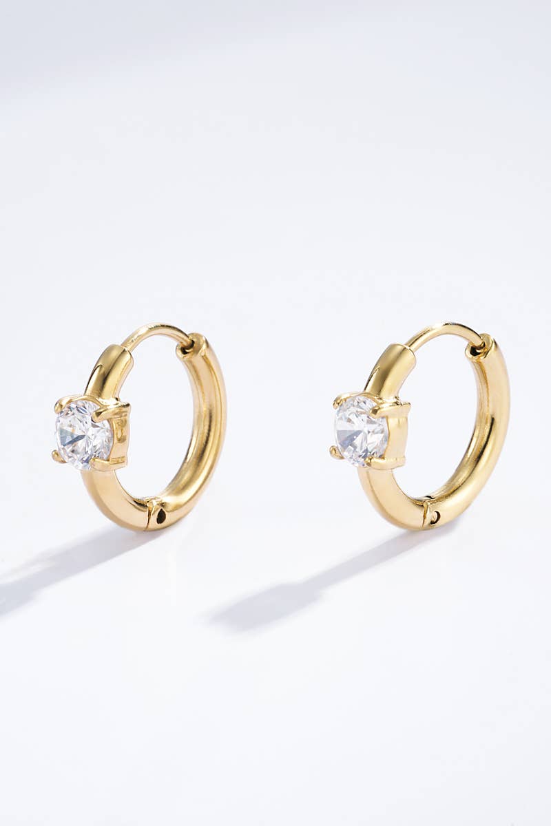 BYREN | ÉLINE L'ATELIER - Vente Boucles d'oreilles pendantes - Boucles d'oreilles en acier inoxydable 124AQ333