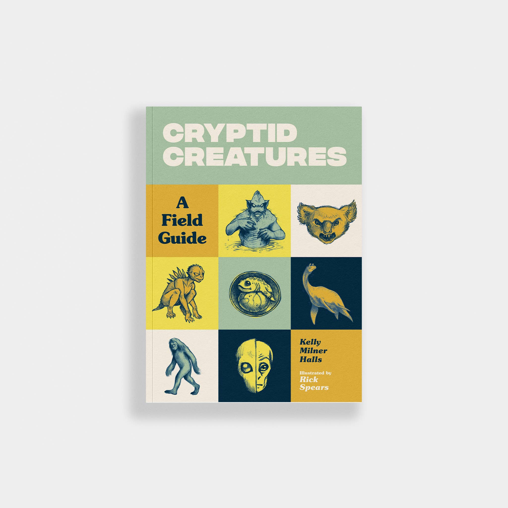 Blue Star Press - Wholesale Folklore & Mythology - Cryptid Creatures: A Field Guide to 50 Fascinating Beasts