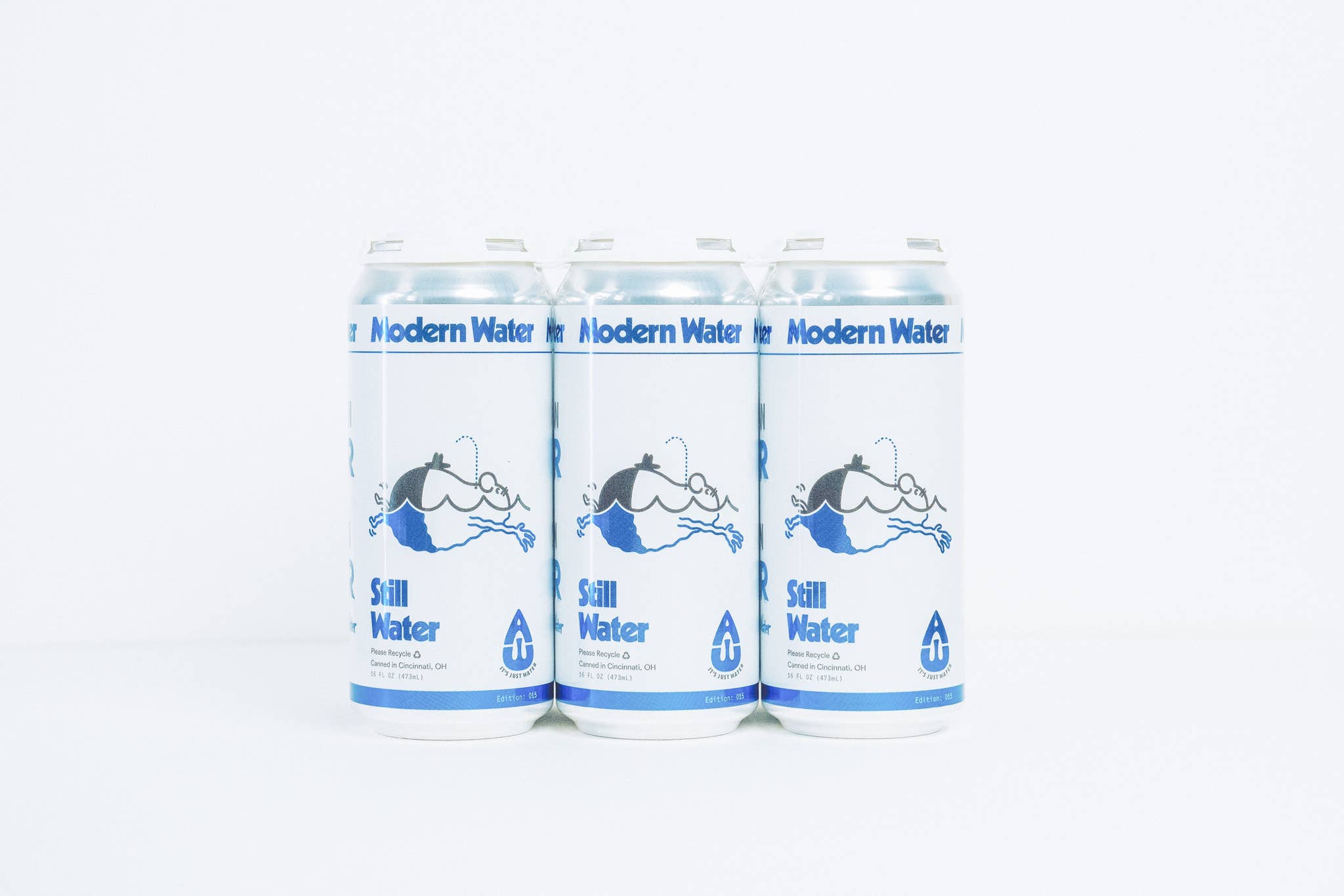 Modern Water // Formerly American Water - Vendita all'ingrosso Acqua naturale - Acqua Moderna 16oz Acqua Naturale Lattina in Alluminio (24pz)4