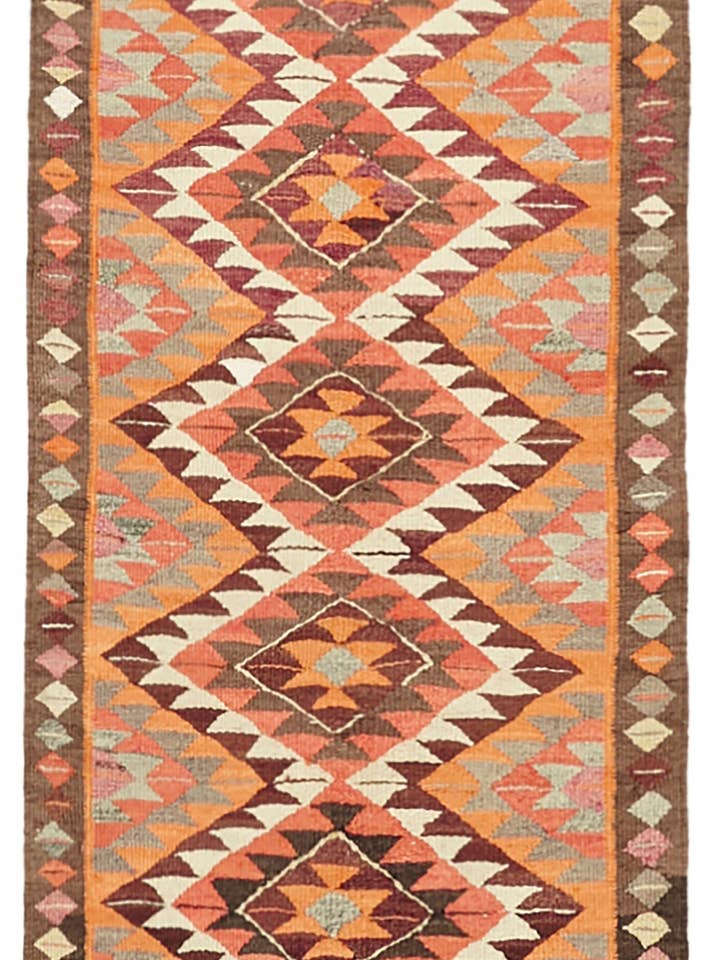 3x10 Flerfärgad Boho Löpare Kilim Mattor - 42827 för wholesale av RUG N CARPET