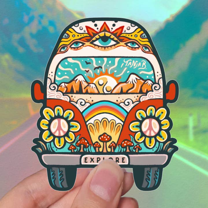 Explore - Sticker for wholesale by SeeknRevel