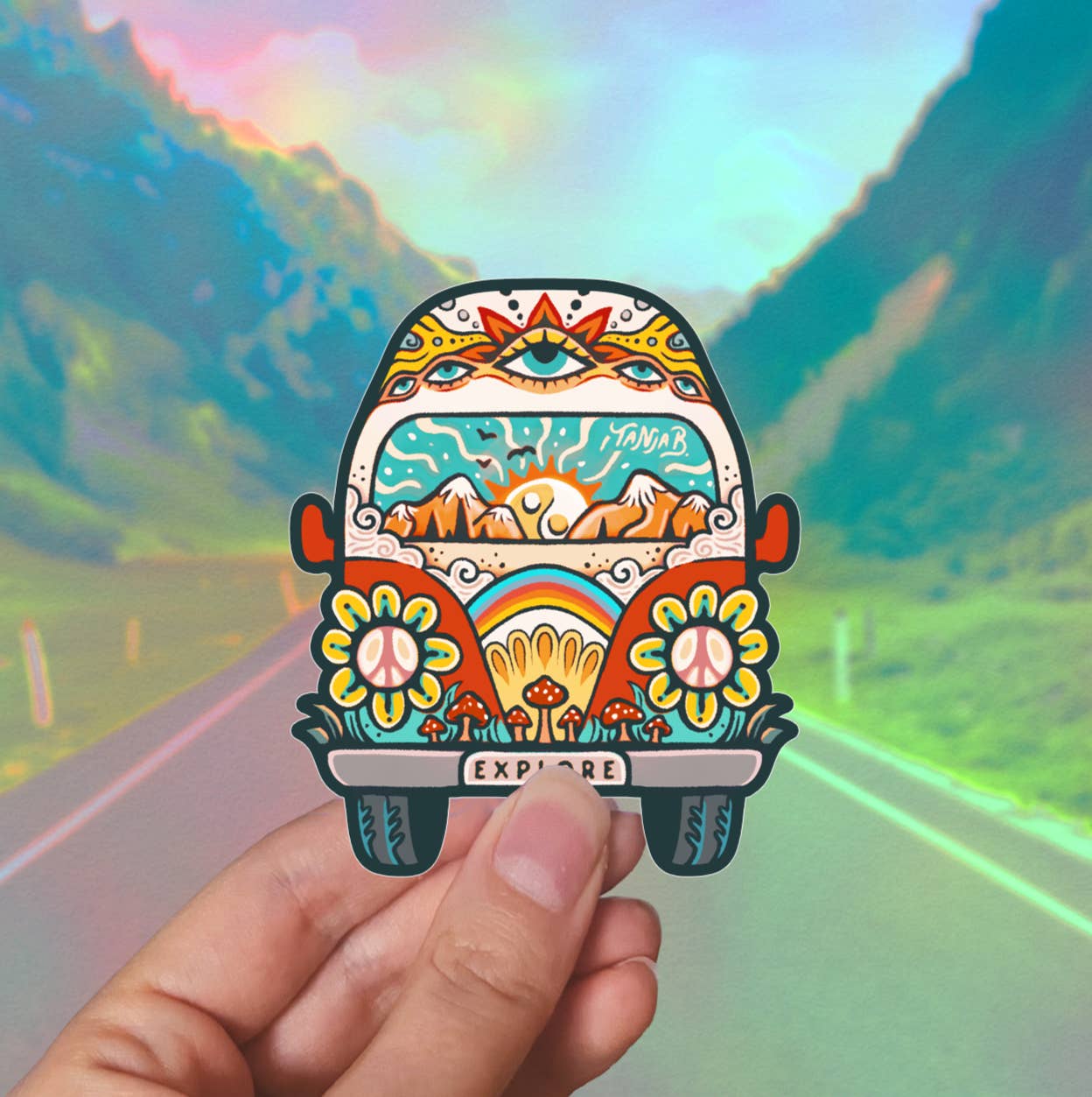 SeeknRevel - Wholesale Phone & Laptop Stickers - Explore - Sticker