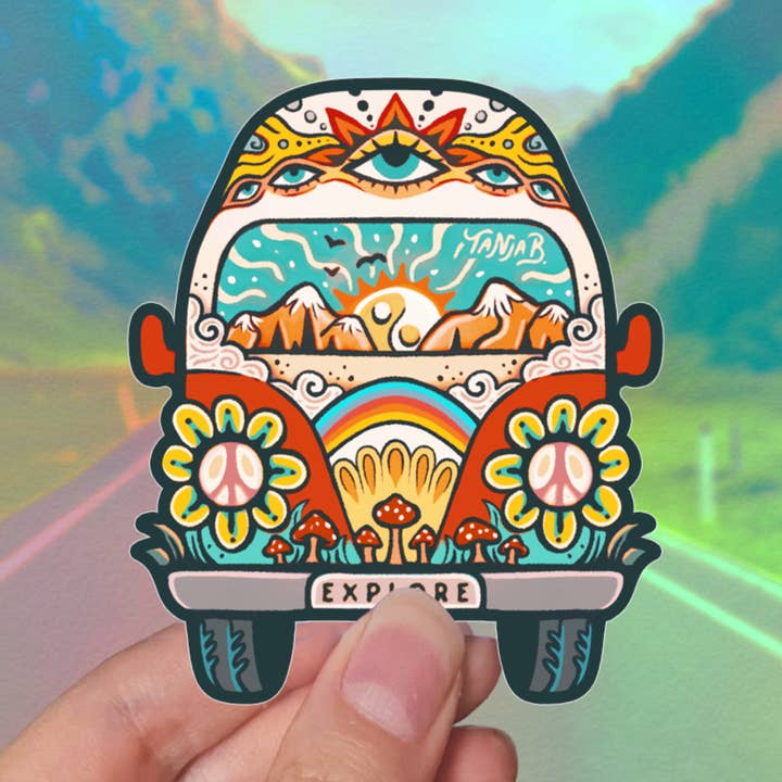 SeeknRevel - Wholesale Phone & Laptop Stickers - Explore - Sticker0