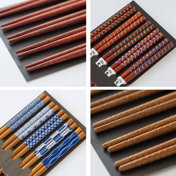 MinoCraft - Wholesale Assorted cutlery set - Natural wood chopsticks8