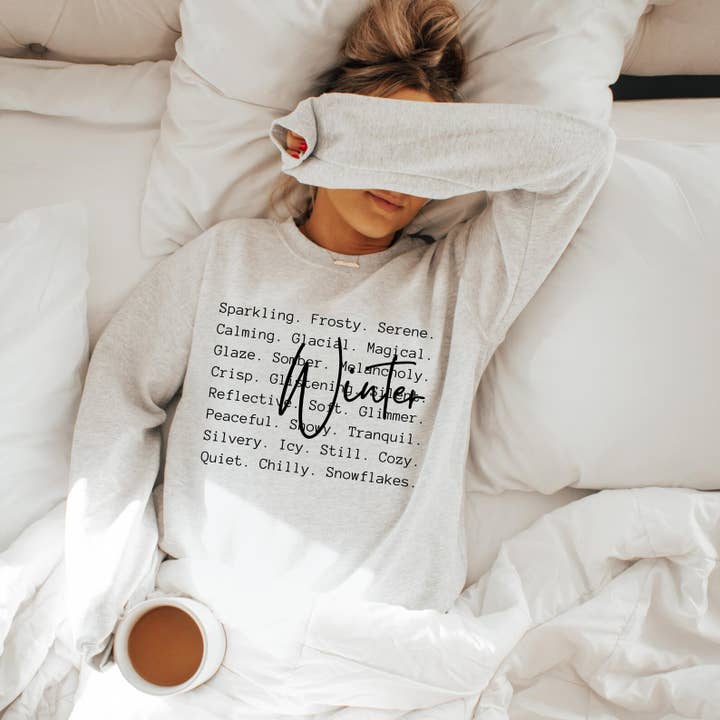 Christmas Sweatshirt Holiday Crewneck Winter Sweater 2025 for wholesale by P E T I T R U E